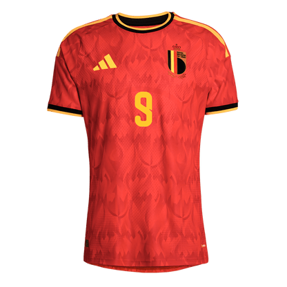 Belgium World Cup Player Version Trikot Heim 2026 LUKAKU #9 Slim Fit