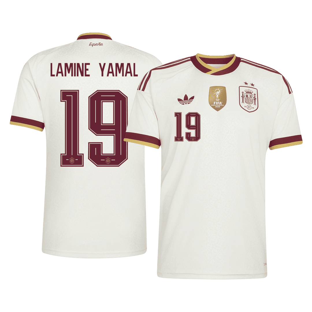 [Champion Edition] Spanien Auswärtstrikot WM 2026 – LAMINE YAMAL #19