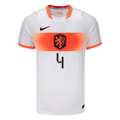 Olanda Maglia Trasferta Coppa del Mondo 2026 VIRGIL #4