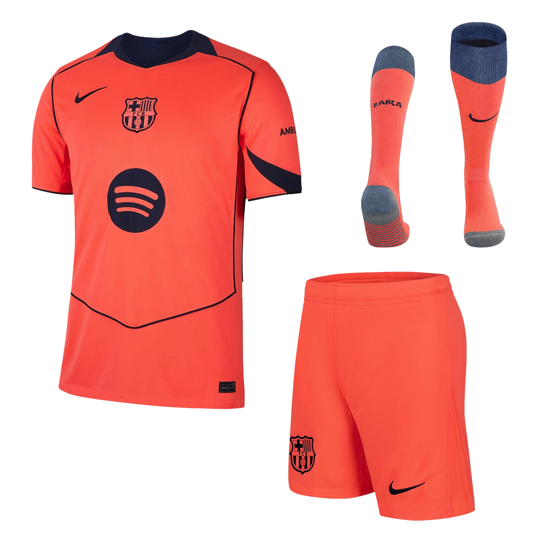 Set completo maglia Barcellona Terza Trasferta 2025/26