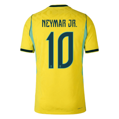 Brazil World Cup Player Version Trikot Heim 2026 NEYMAR JR. #10 Slim Fit