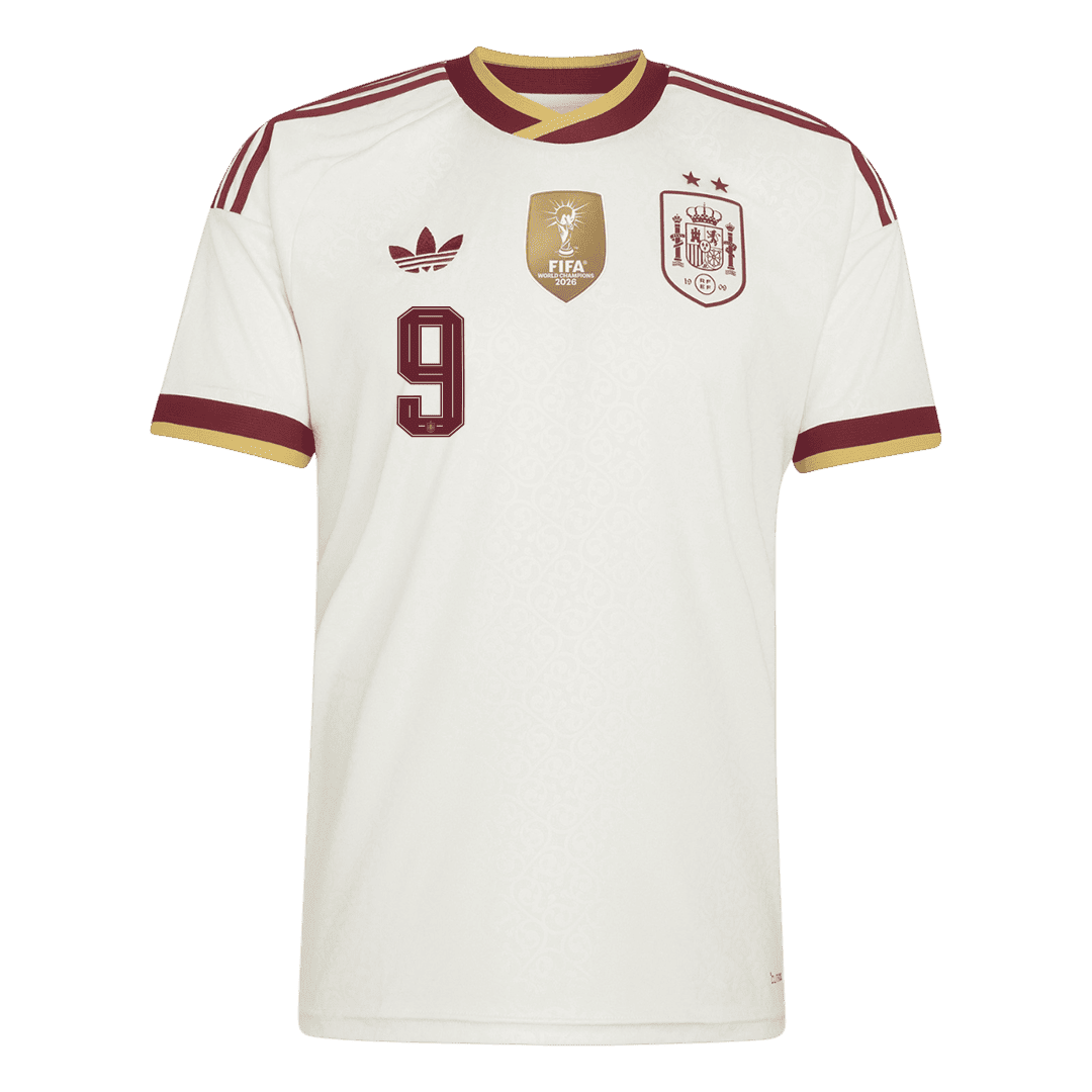[Champion Edition] Spanien Auswärtstrikot WM 2026 – GAVI #9
