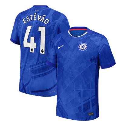 Chelsea Maglia Player Version Home 2025/26 ESTÊVÃO #41 Slim Fit