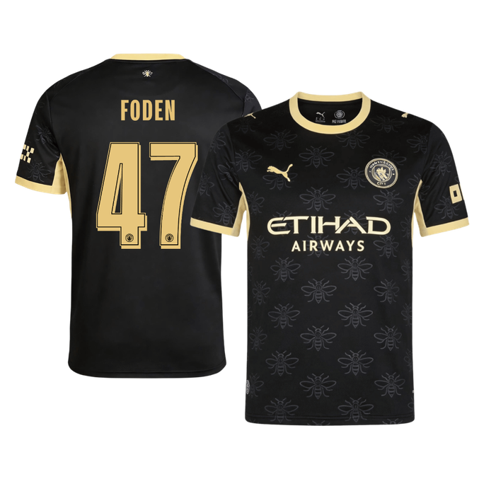 Manchester City Auswärtstrikot 2026/27 – FODEN #47 – UCL