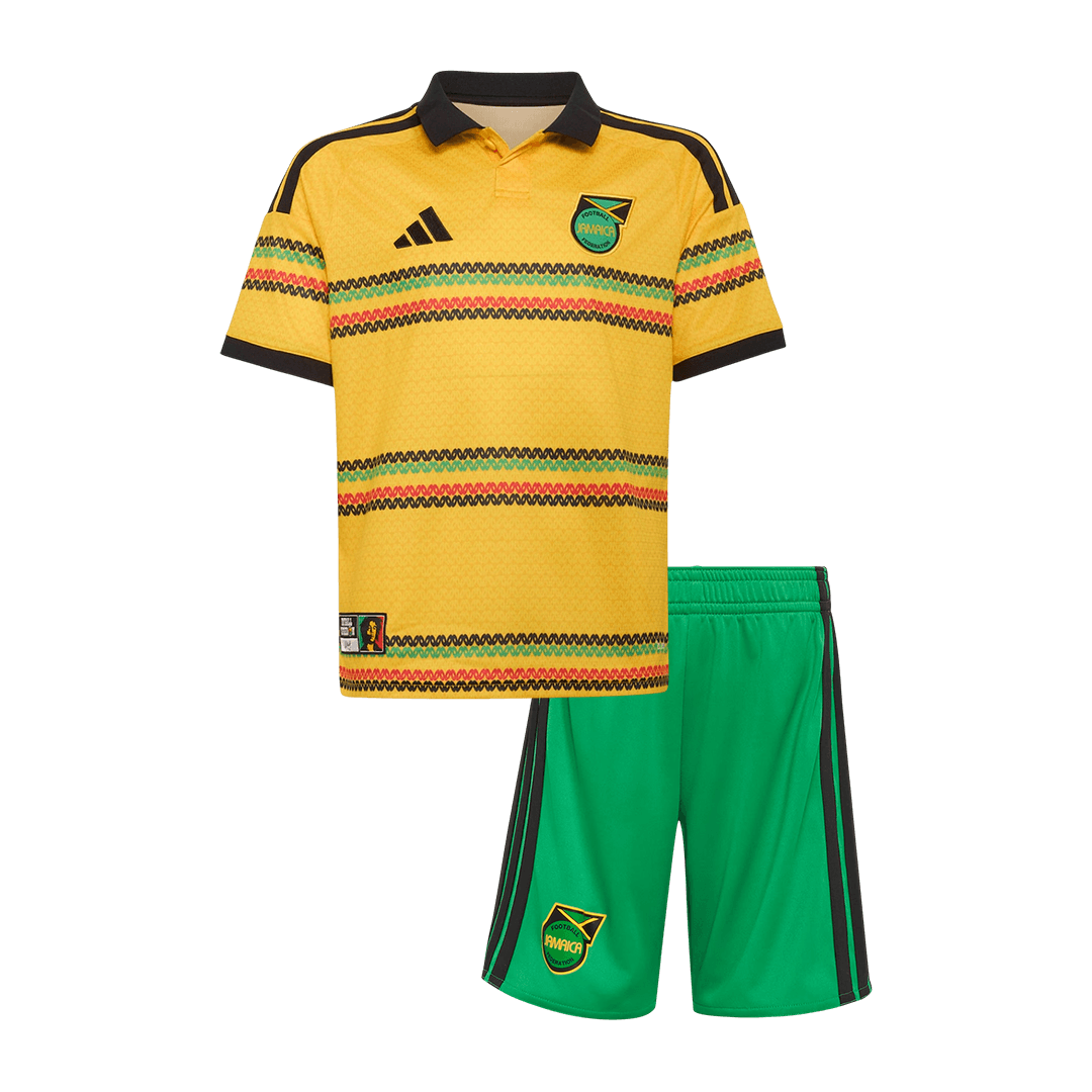 Set Tuta da Calcio per Bambini Jamaica Mondiale 2026 Casa