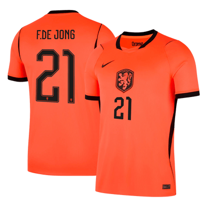 Olanda Maglia Mondiale Home 2026 F.DE JONG #21