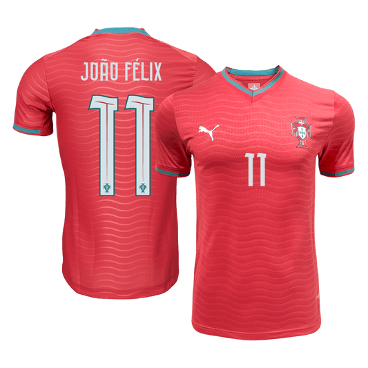 Portugal World Cup Player Version Trikot Heim 2026 JOÃO FÉLIX #11 Slim Fit
