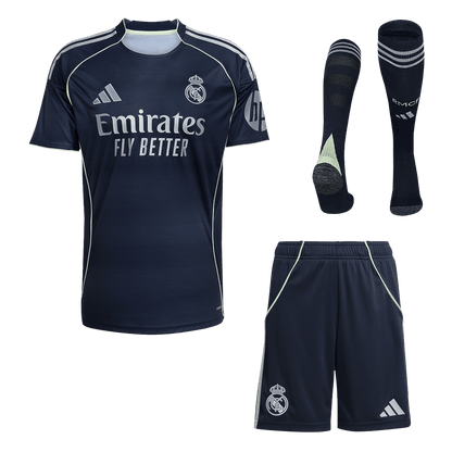 Kit completo maglia Los Blancos da trasferta 2025/26 [PREMIUM]