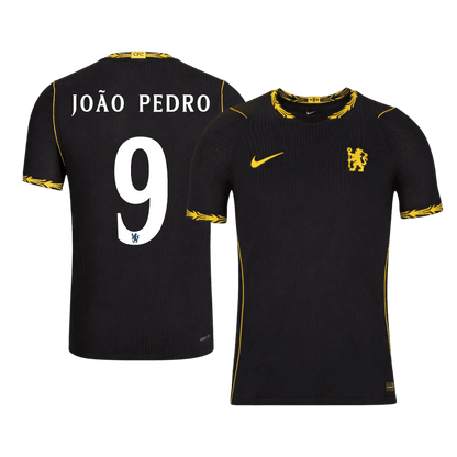Chelsea Auswärtstrikot 2026/27 – JOÃO PEDRO #9 – UCL (Spielerversion)