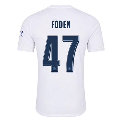 Manchester City Ausweichtrikot 2026/27 – FODEN #47 – UCL (Spielerversion)