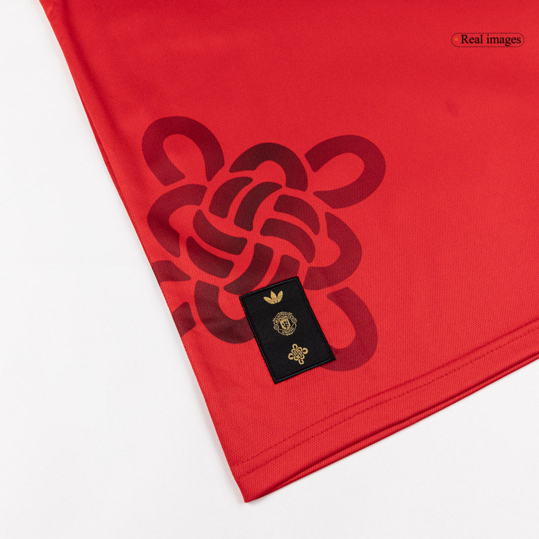 Manchester United Langarm Trikot 2025/26 – Jahr des Pferdes – Bild 8
