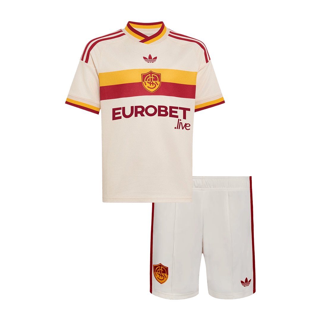 Roma Auswärtstrikot-Set Kinder 2026/27