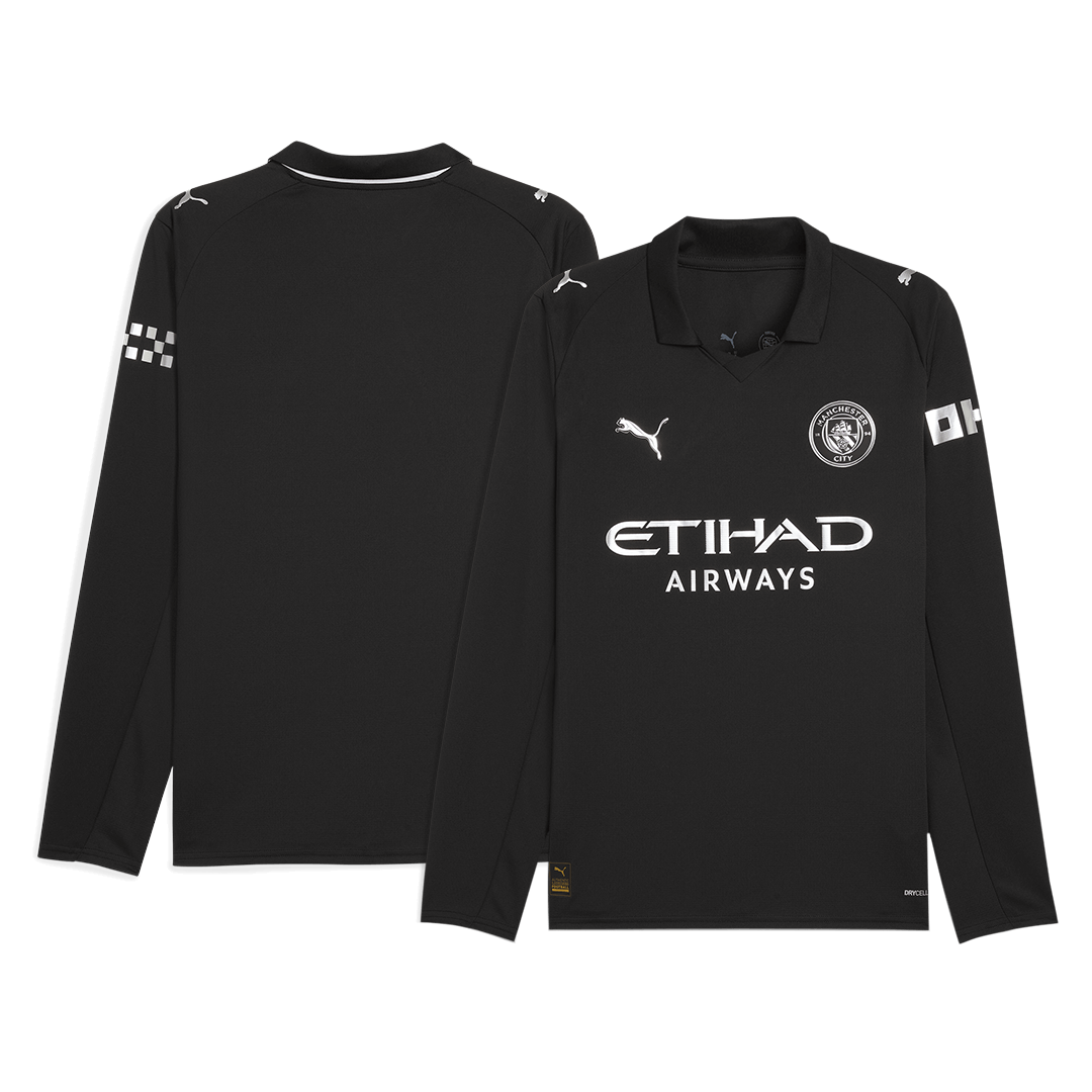 Maglia Manchester City a maniche lunghe da trasferta 2025/26