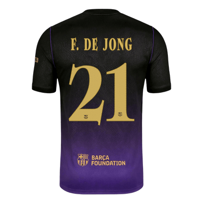 Barcelona Auswärtstrikot 2026/27 – F. DE JONG #21 – UCL