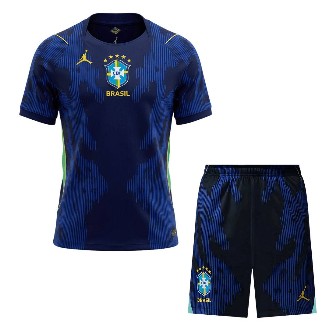 Brazil World Cup Trikot Set Auswärts 2026