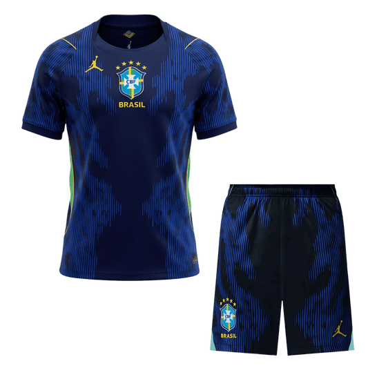 Brazil World Cup Trikot Set Auswärts 2026