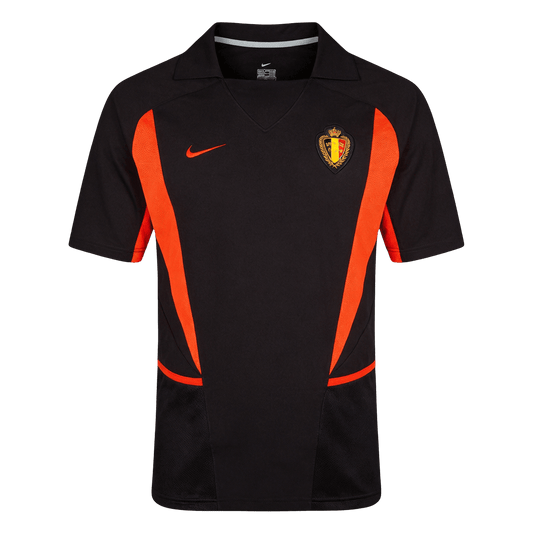 Belgium World Cup Retro Trikot Auswärts 2002