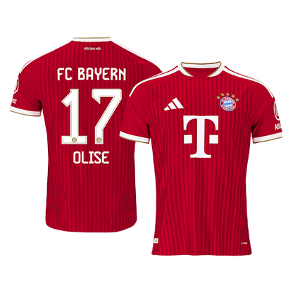 Bayern München Heimtrikot 2026/27 – OLISE #17 (Spielerversion)