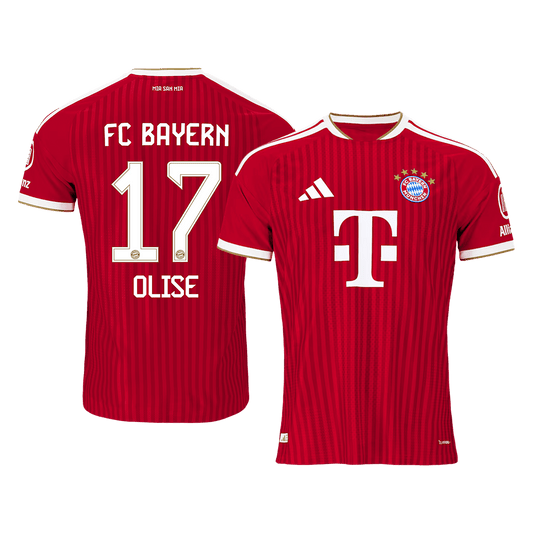 Bayern München Heimtrikot 2026/27 – OLISE #17 (Spielerversion)