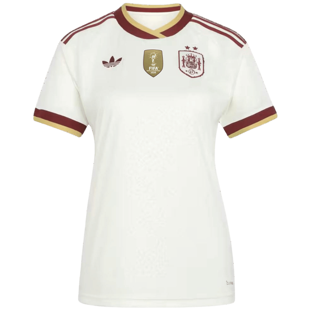Spanien Auswärtstrikot Damen WM 2026