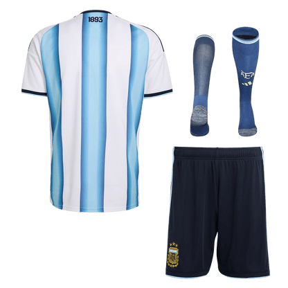 Argentina Kit completo maglia casa Coppa del Mondo 2026