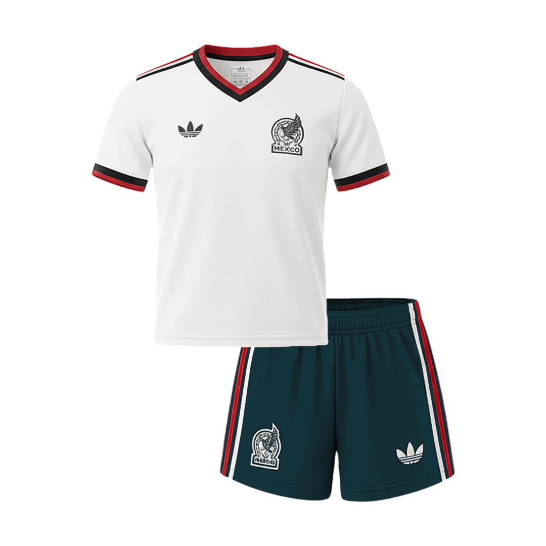 Mexico World Cup Kinder Trikot Set Auswärts 2026