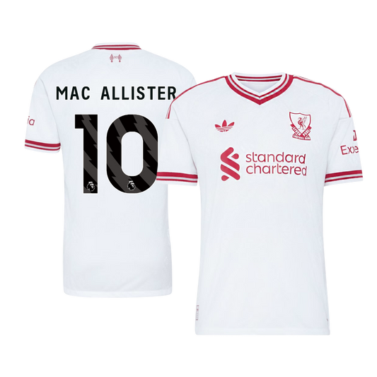 Liverpool Auswärtstrikot 2026/27 – MAC ALLISTER #10 (Spielerversion)