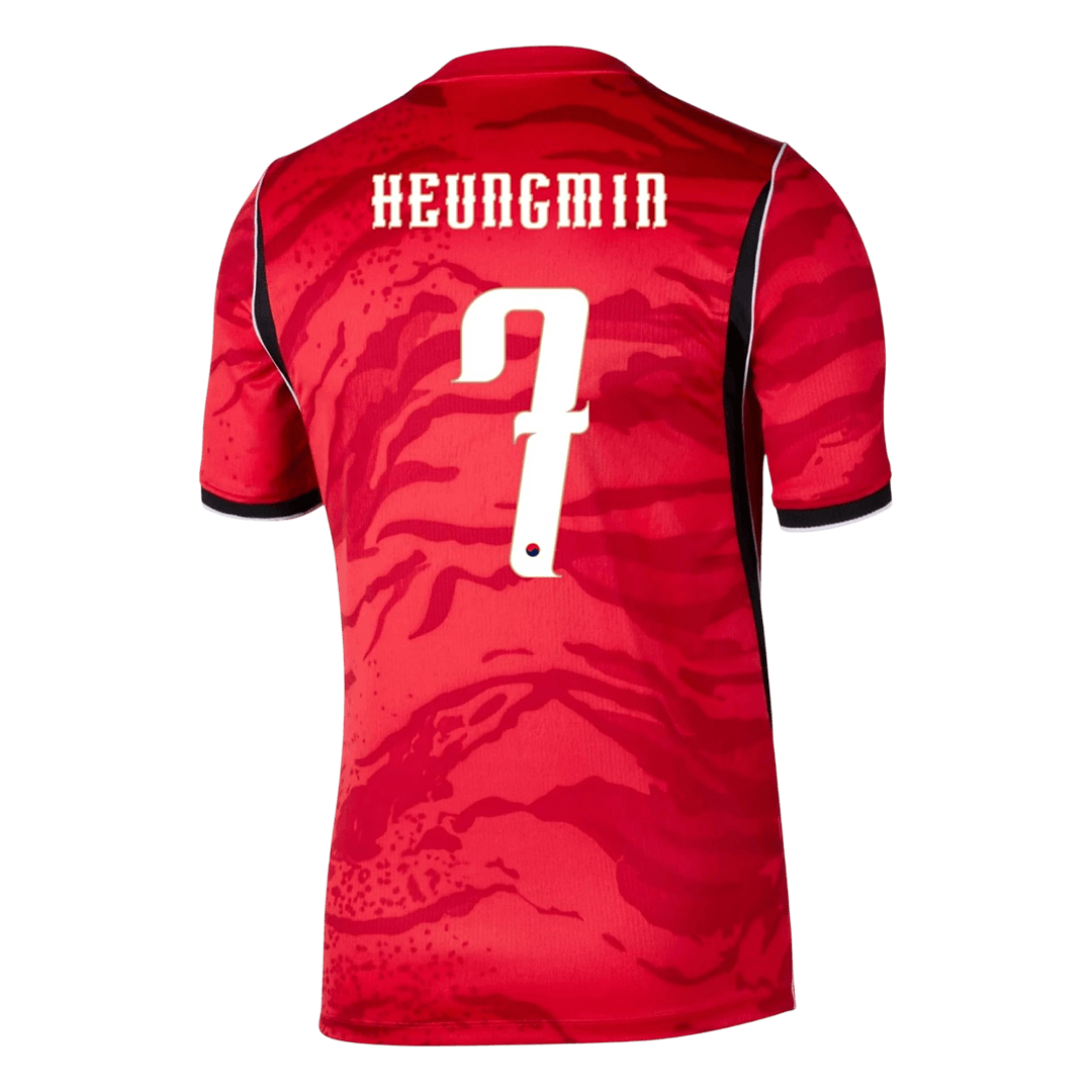 South Korea World Cup Trikot Heim 2026 HEUNGMIN #7 – Bild 2