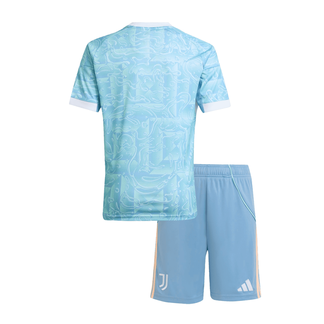 Juventus Kinder Trikot Set Auswärts 2025/26 – Bild 10