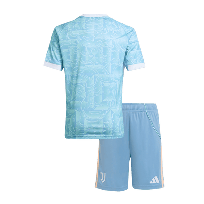 Juventus Kinder Trikot Set Auswärts 2025/26 – Bild 10