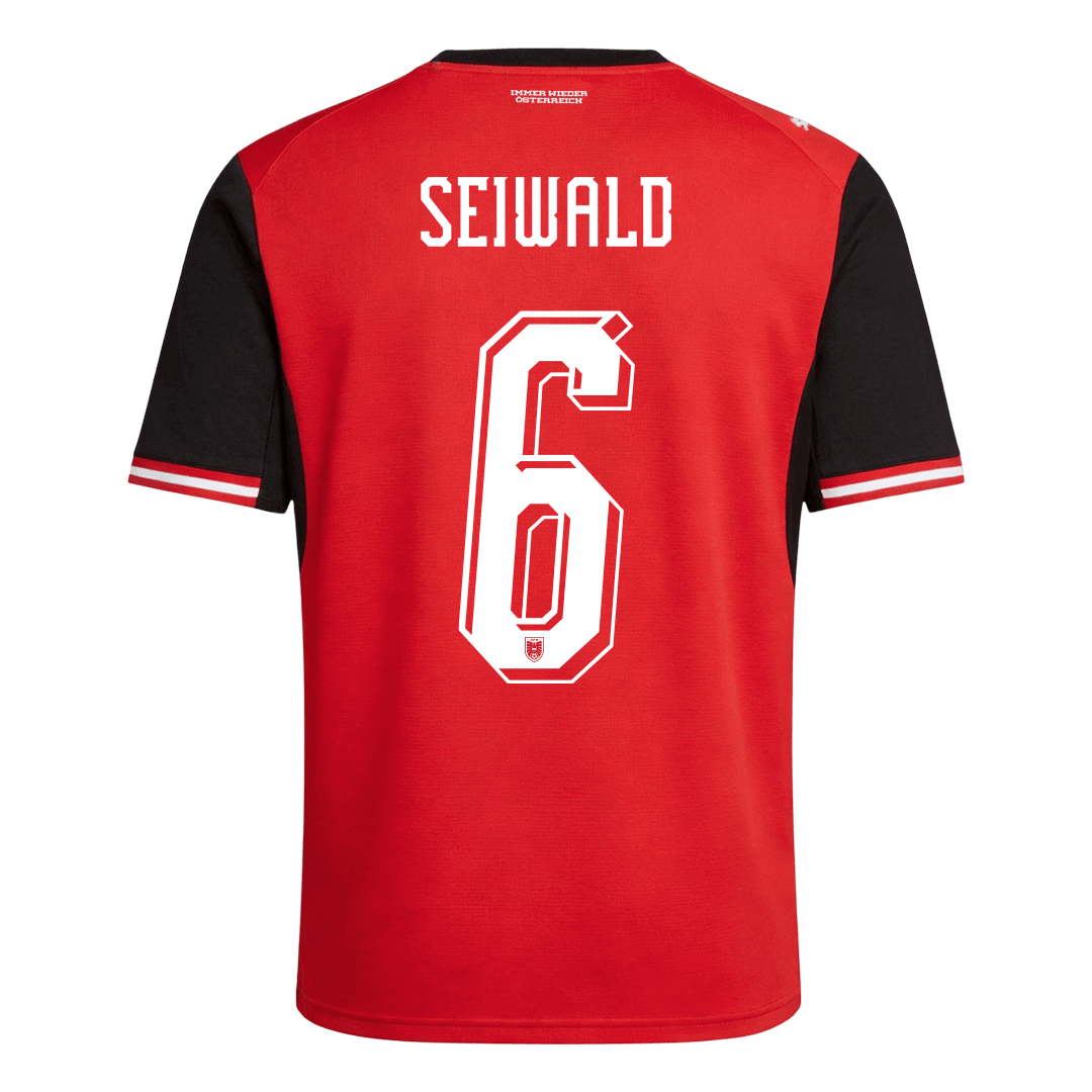 Austria Maglia Home Coppa del Mondo 2026 SEIWALD #6