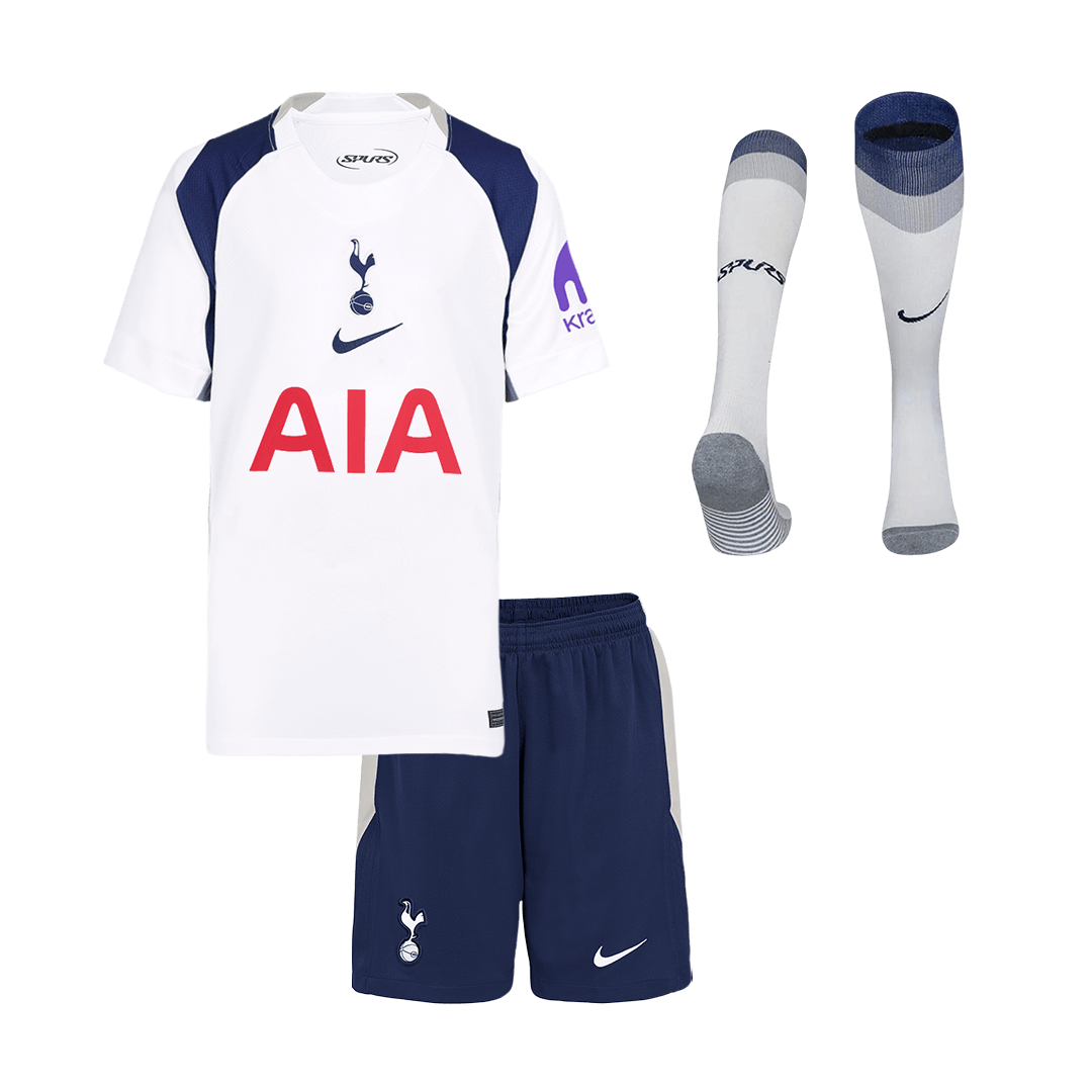Ensemble complet maillot domicile enfant Tottenham Hotspur 2025/26