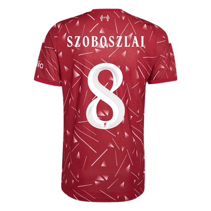 Liverpool Heimtrikot 2026/27 – SZOBOSZLAI #8 – UCL (Spielerversion)