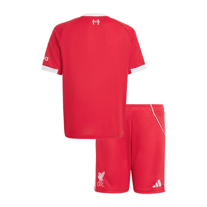 Kit bambino Liverpool Home 2025/26