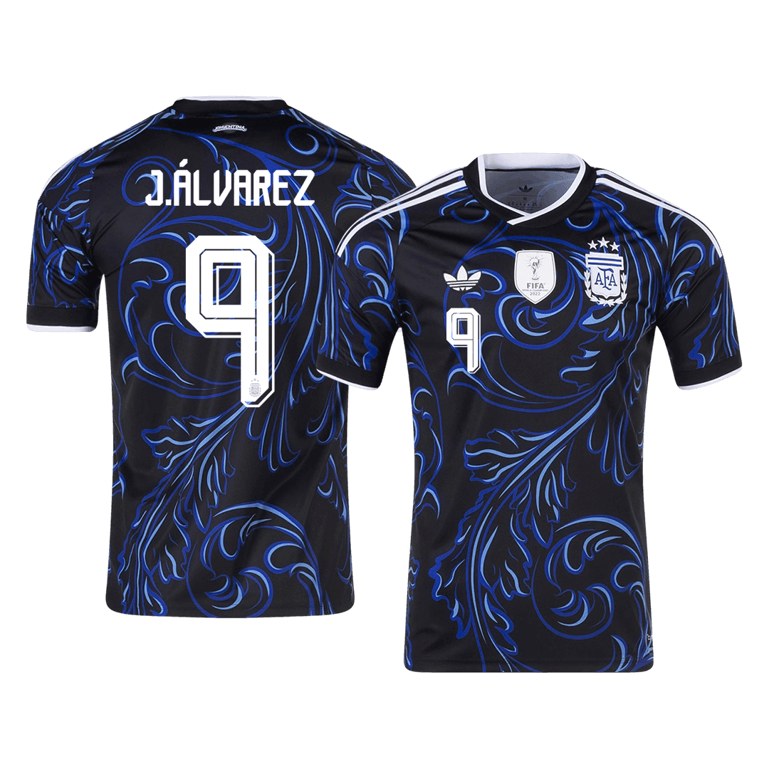 Maglia Argentina Mondiale Trasferta 2026 J. ÁLVAREZ #9