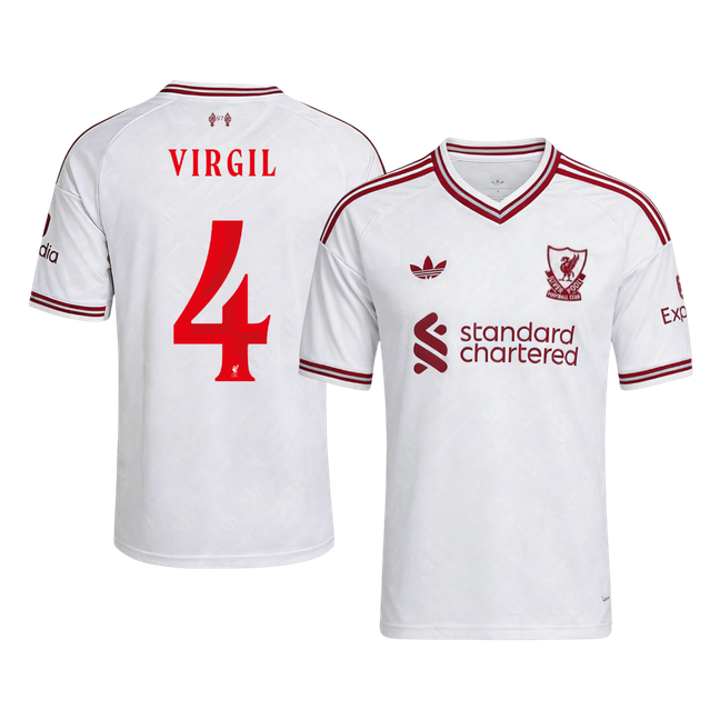 Liverpool Auswärtstrikot 2026/27 – VIRGIL #4 – UCL