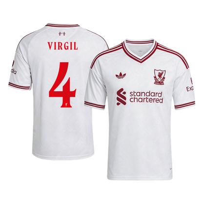 Liverpool Auswärtstrikot 2026/27 – VIRGIL #4 – UCL