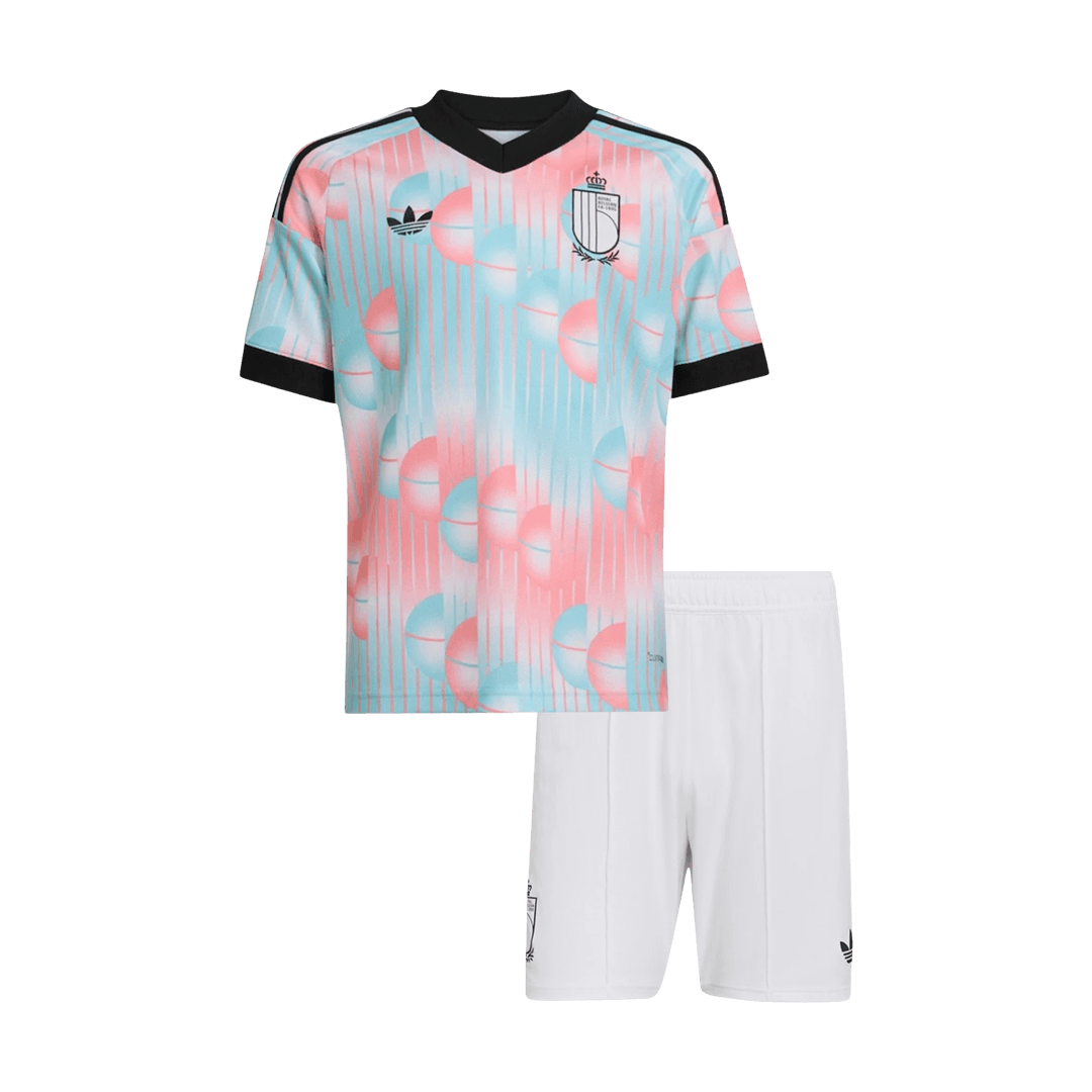 Ensemble maillot et short Enfant Belgique Coupe du Monde Extérieur 2026