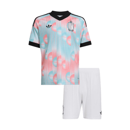 Ensemble maillot et short Enfant Belgique Coupe du Monde Extérieur 2026
