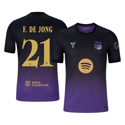 Barcelona Auswärtstrikot 2026/27 – F. DE JONG #21 – UCL (Spielerversion)