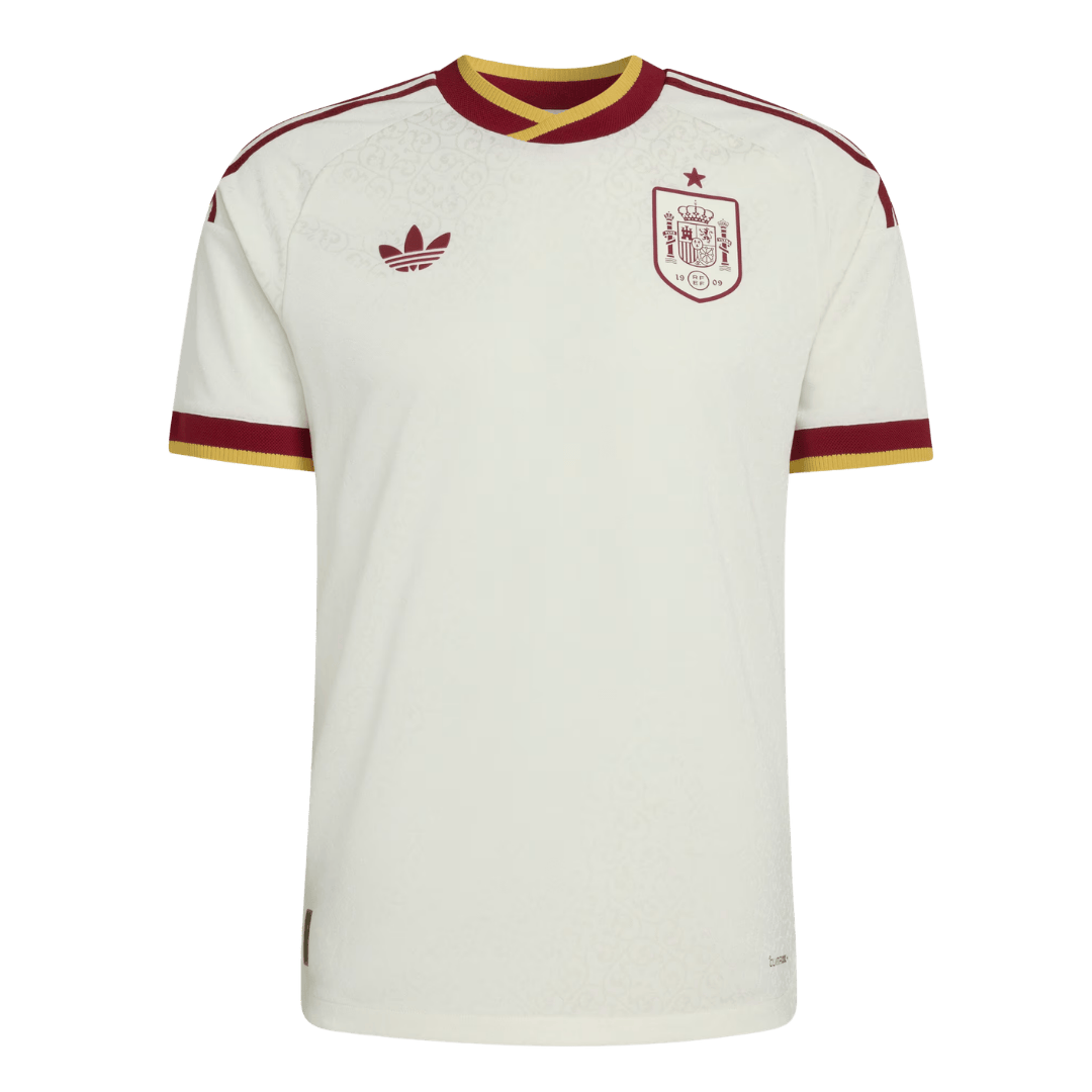 Spain World Cup Player Version Trikot Auswärts 2026 Slim Fit