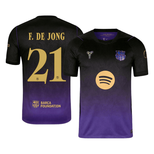 Barcelona Auswärtstrikot 2026/27 – F. DE JONG #21 – UCL